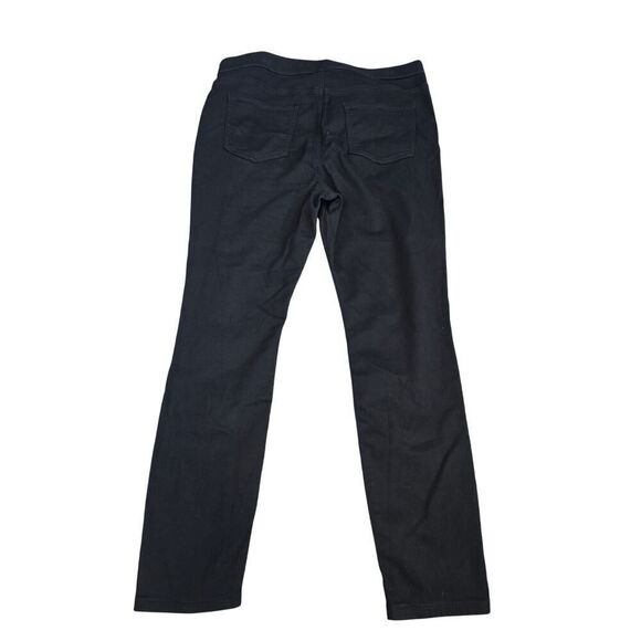 NWT SimplyâVera Vera Wang Black Leggings XL Cotton Blend Stretch Pants Pull-on - Picture 2 of 8